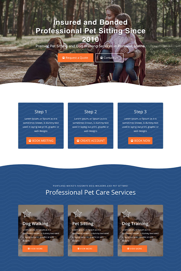 Pets Kingdom Homepage